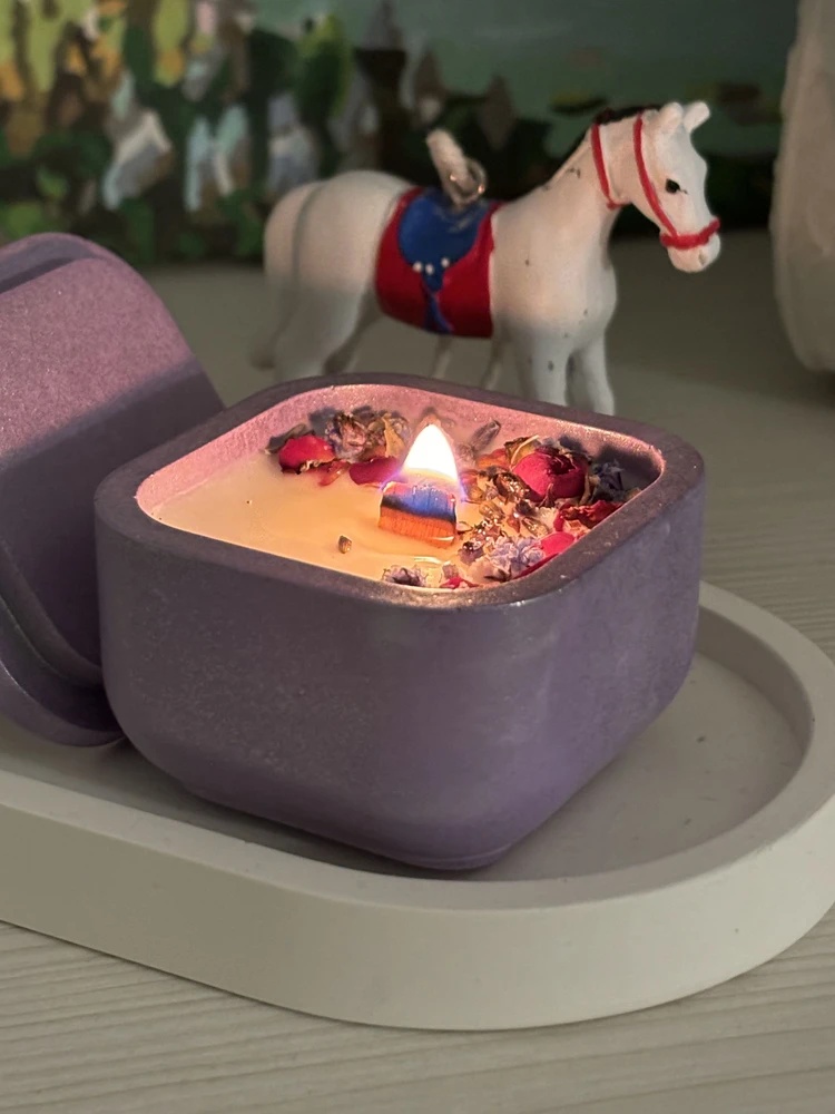Candle Making Jars With Lids - 1 комплект силиконовой формы для свечей