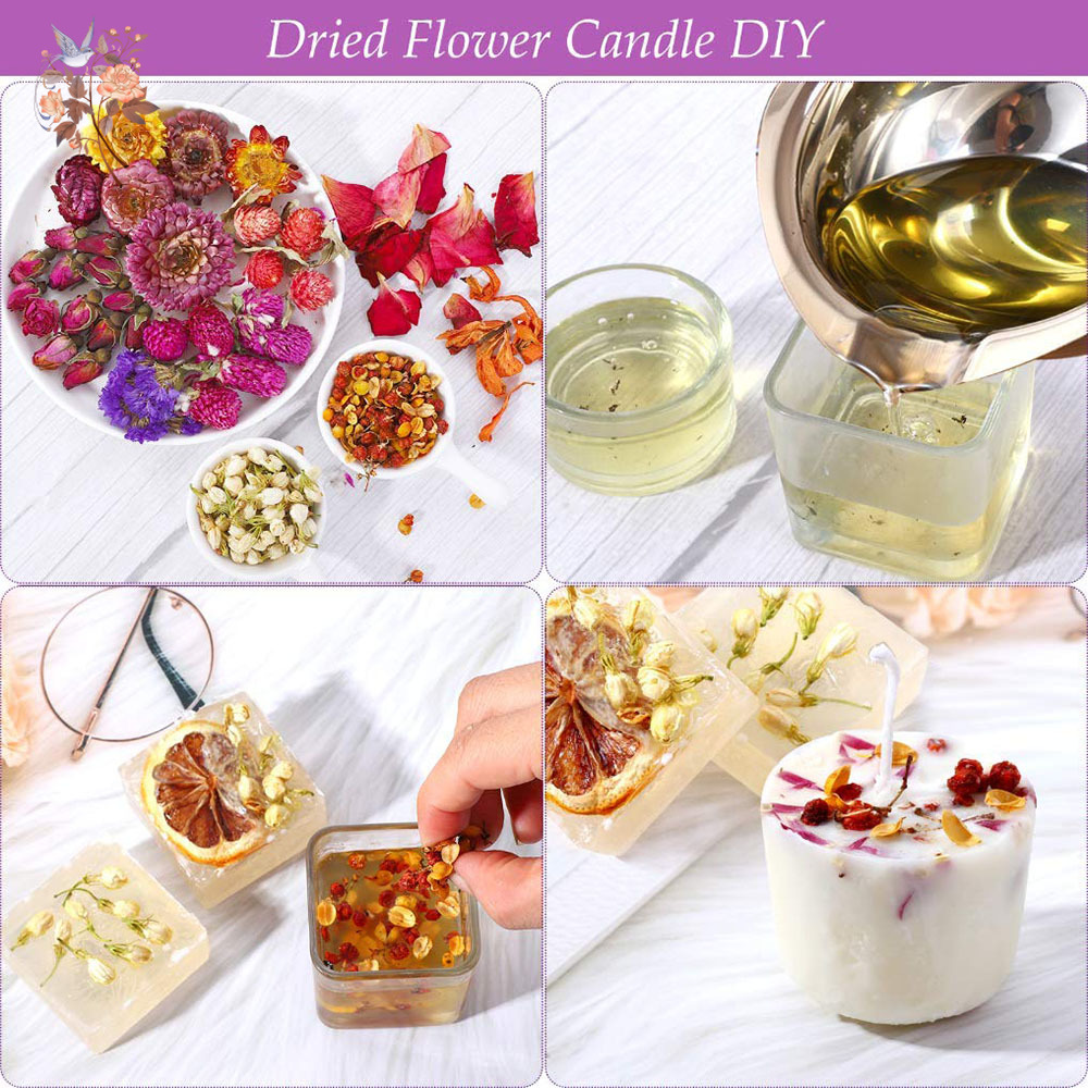 15 пакетов сушеных цветов, наб – обзор и цена Candle Making Bath