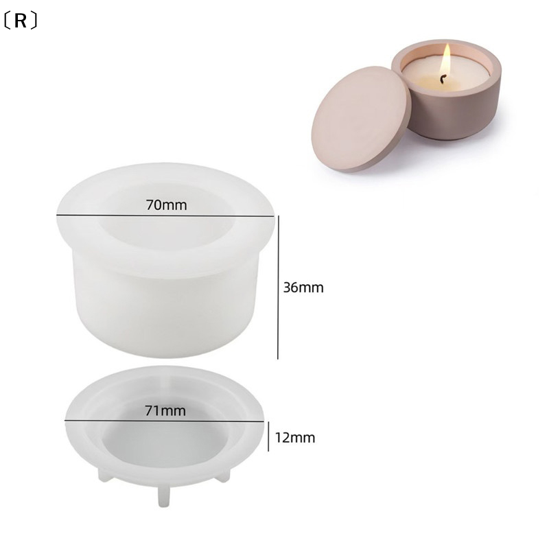 tipoR pratiqueR pratique1set D – обзор и цена Candle Making Jars With Lids