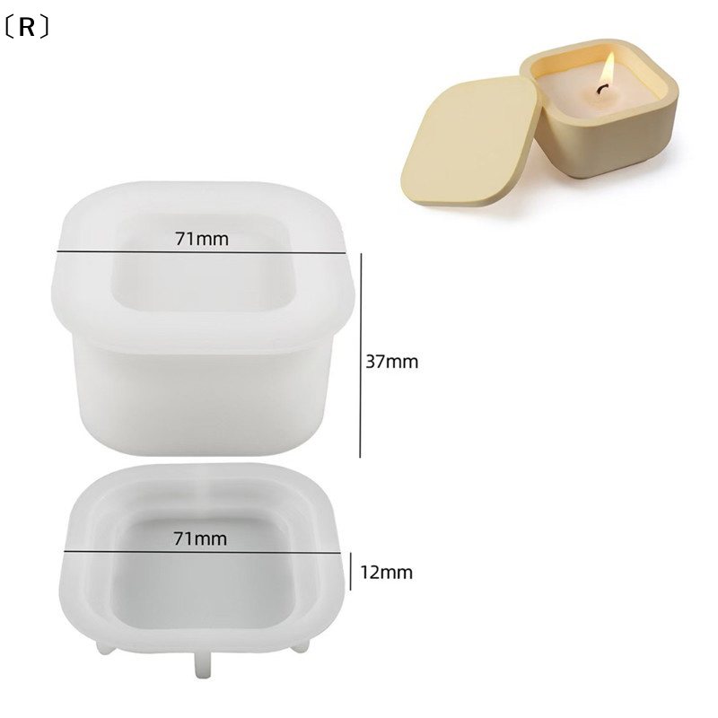 tipoR pratiqueR pratique1set D – обзор и цена Candle Making Jars With Lids