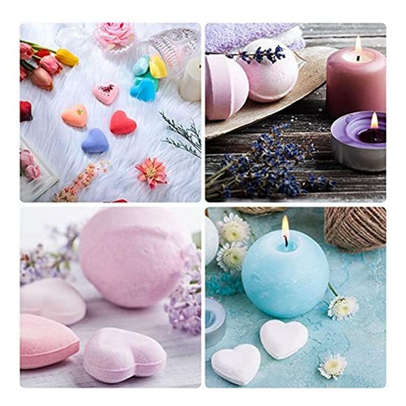 ABKS-24 шт. 6 форм для изготов – обзор и цена Candle Making Bath