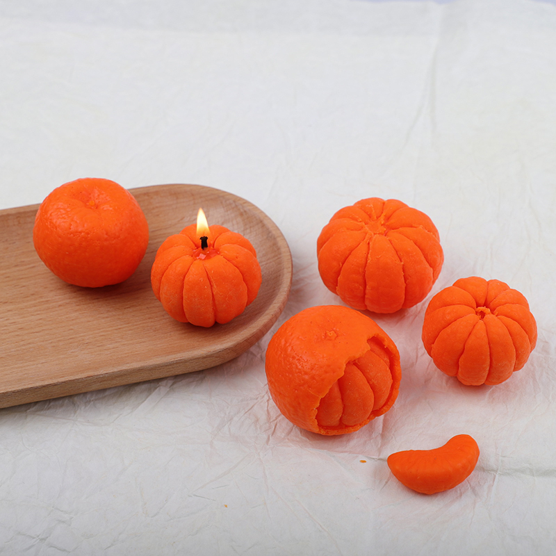 3D оранжевая форма для свечей, – обзор и цена Candle Making Bath